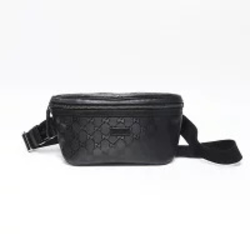 Gucci GG Black Waist Imprime Bag